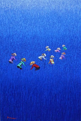 Mavi Buğday Hasadı