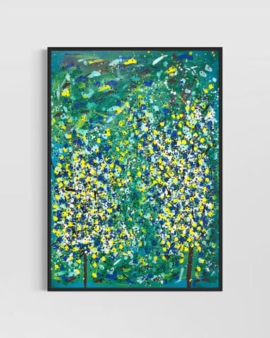 Zekeriyaköy'de Ağaçlar Yeşil