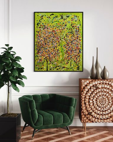 Zekeriyaköy'de Ağaçlar Açık Yeşil