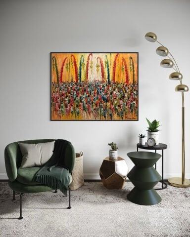 Worshiping in Bali Red